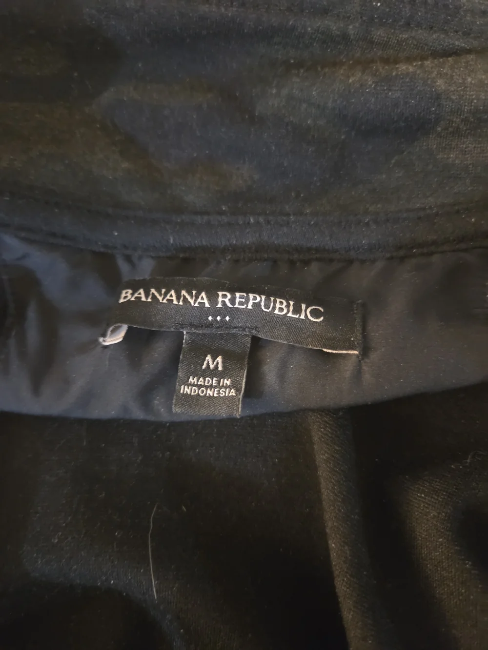 Banana Republic Men’s Camouflage Zip-Up Jacket- Dark Green/Black